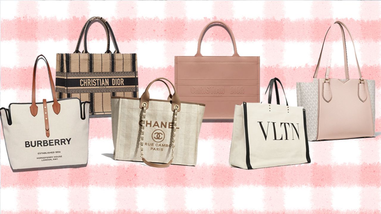 10款春秋必备名牌Tote Bag,知性温柔、黑白经典款!