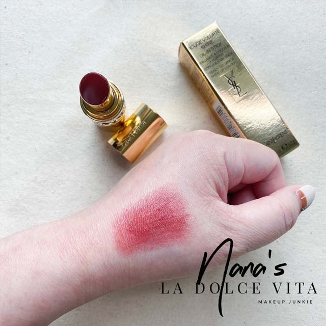 YSL圣罗兰圆管#76手部及上唇试色心得!